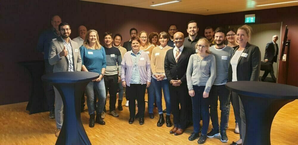 Zufriedene und interessierte Teilnehmer am 3. Incoterms® 2020-Seminar der FineSolutions AG in Zürich Teilnehmer Incoterms2020 Seminar FineSolutions Zürich