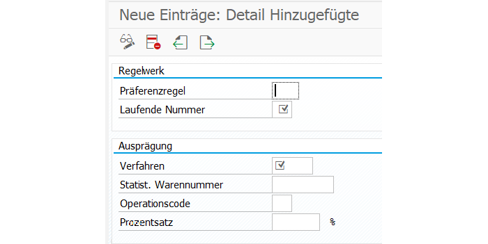 Neue Einträge: Detail Hinzugefügte